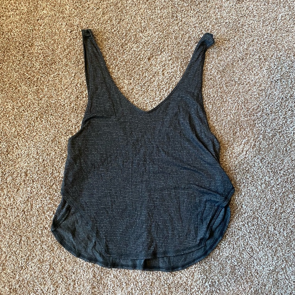 Gray Lululemon Tank Top